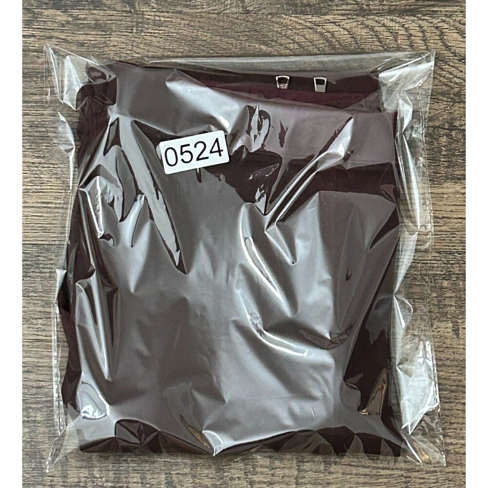 David Lerner Moto Leggings L‎ Burgundy Oxblood Stretch Zip Ankle Made in USA - Picture 12 of 12